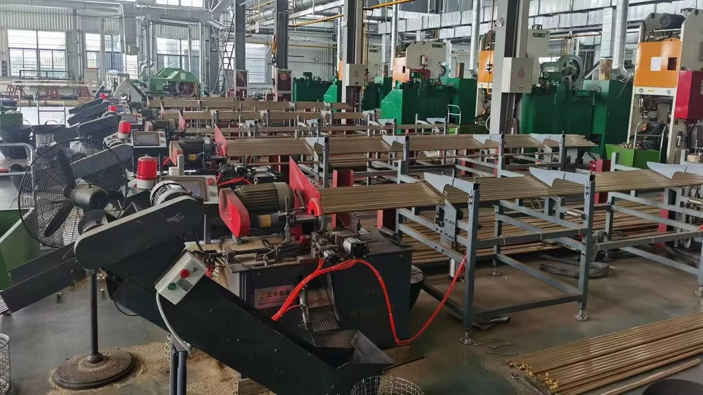 Precision cutting machine for valve component fabrication at Maria Valve