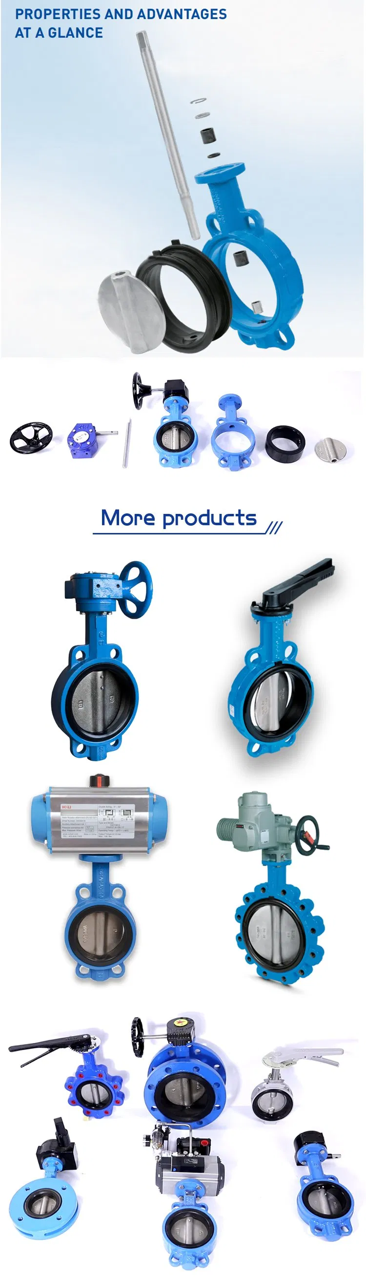 Manual Handwheel Type Pinch Butterfly Valve