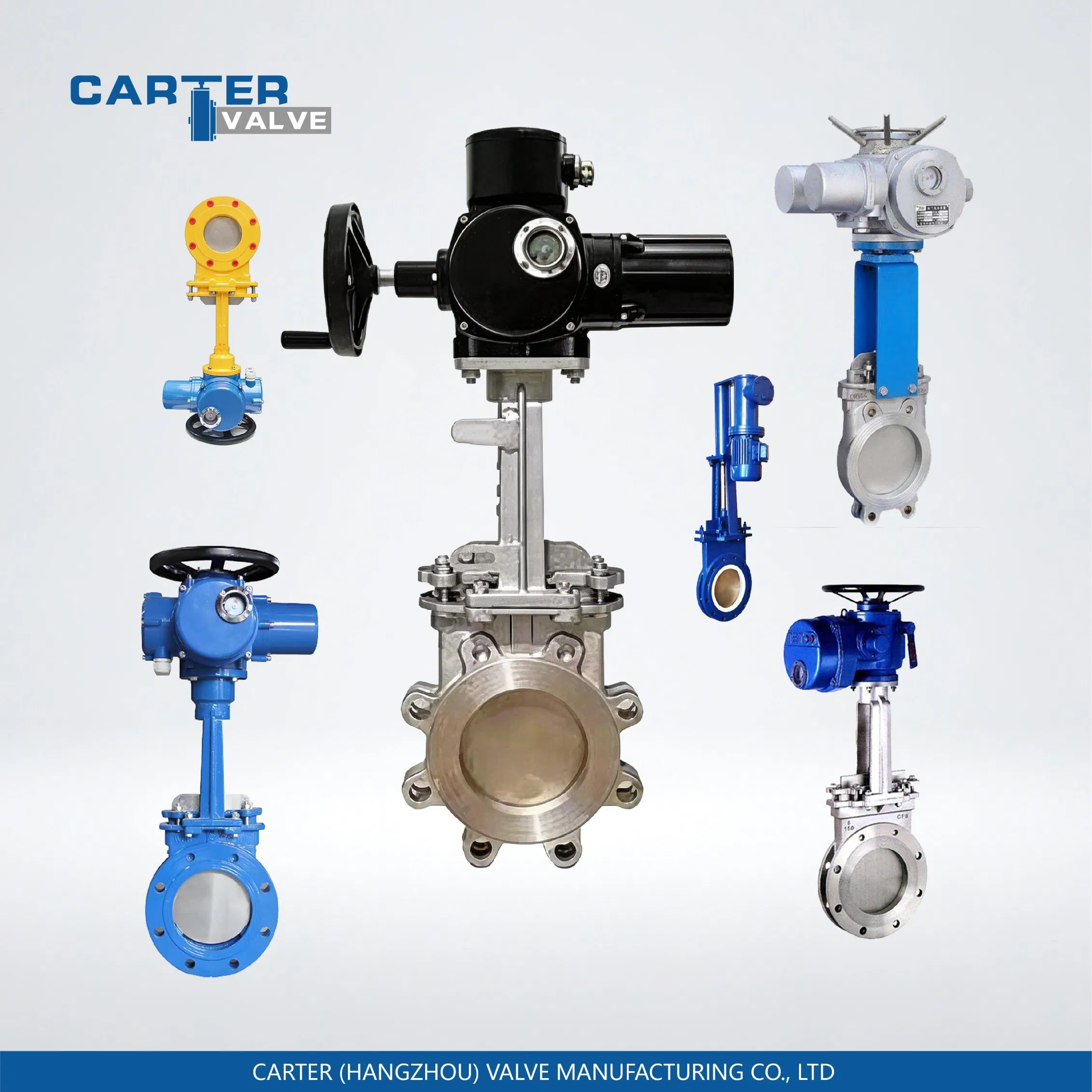 Slide Gate Valve Knife Gate Valve Pulp Valve Slurry Valve Sluice Valve Ggg50 Flanged FF Pneumatic Rising Stem Slurry ANSI API
