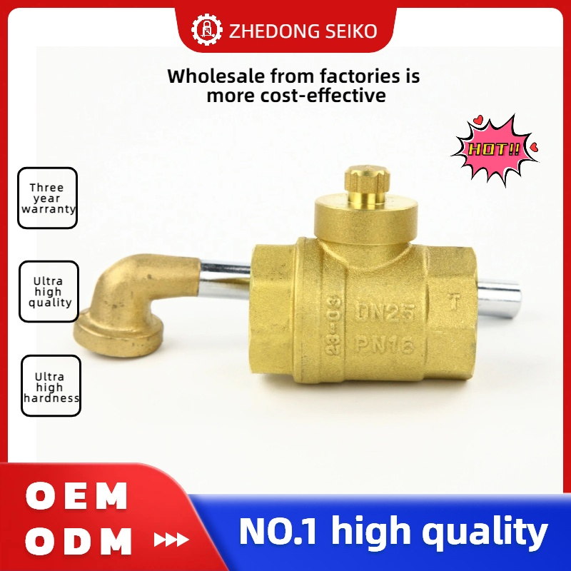 1/2" Hpb591 Forged Cryogenic Brass Globe Lockable Ball Valve with Lock &amp; Keys - Heat Resistant Water/Gas Valve From China
