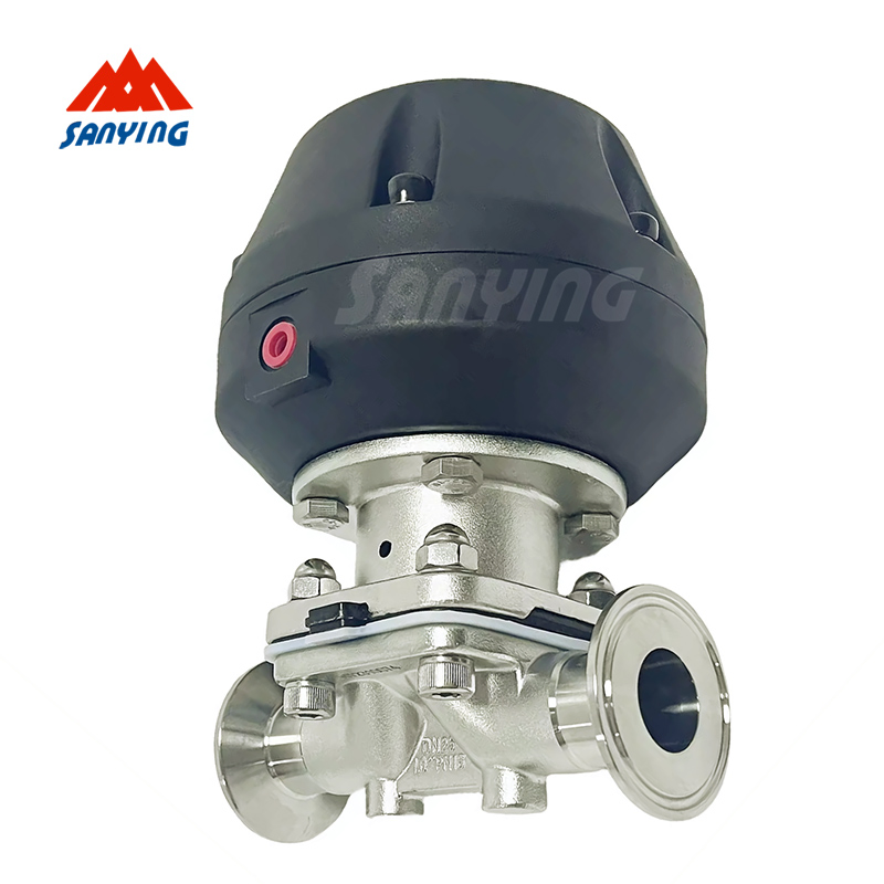 Hygienic Design Pneumatic Actuator Diaphragm Valve for Bio-Pharmaceutical
