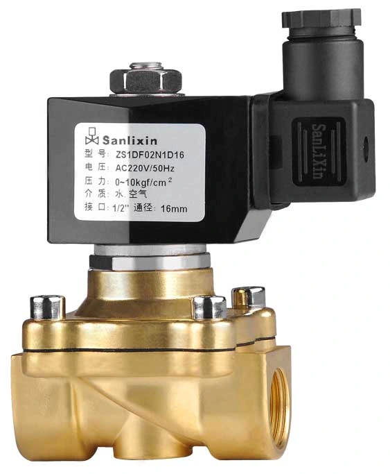 2 Way Brass Water &amp; Air Direct Acting Solenoid Valve