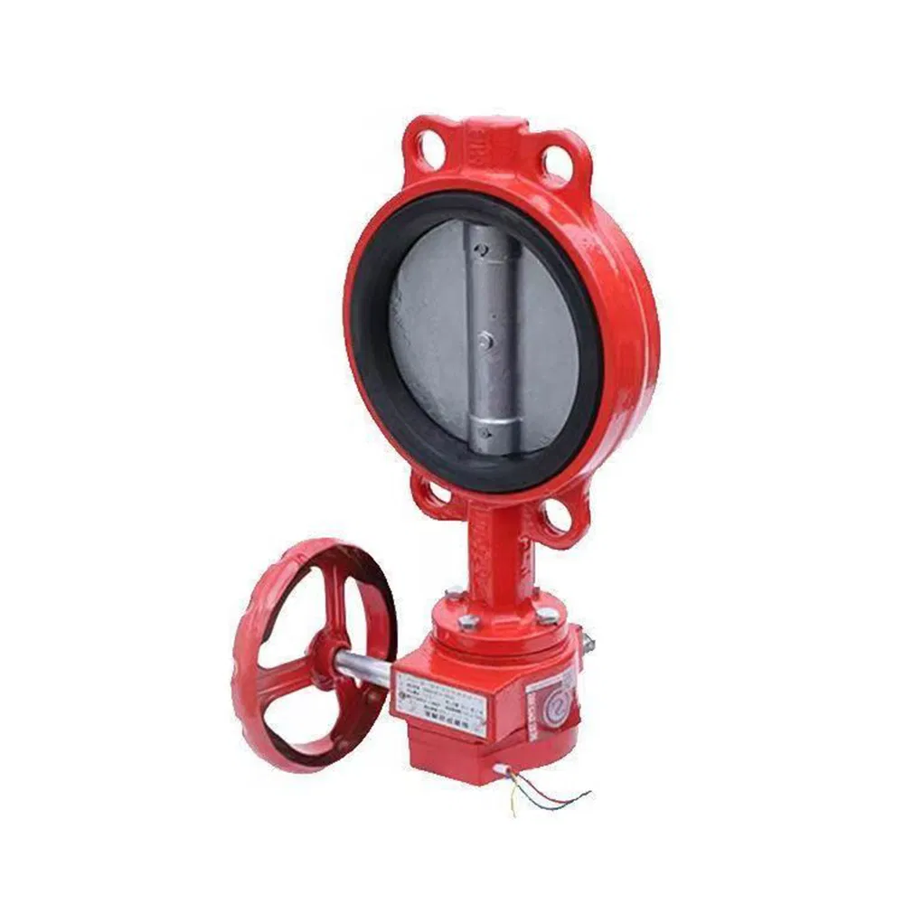 Portable Sealed Manual Control Hydraulic Fire-Resistant Disc Butterfly Valve for Fire Hydrant Applications