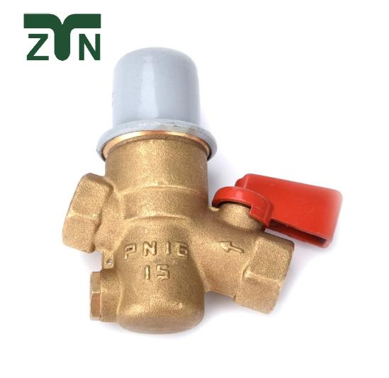 Hot Sale Brass Cryogenic HVAC Pressure Reducing Ball Water Valve Cooling Equipment