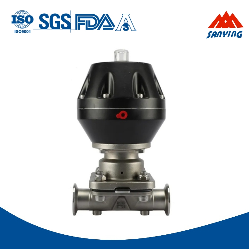 Hygienic Design Pneumatic Actuator Diaphragm Valve for Bio-Pharmaceutical