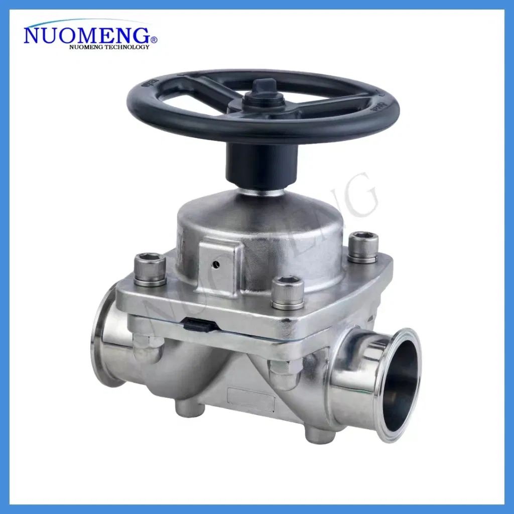 Sanitary Stainless Steel Manual Welded Diaphragm Valve (3A-No. RG2102)
