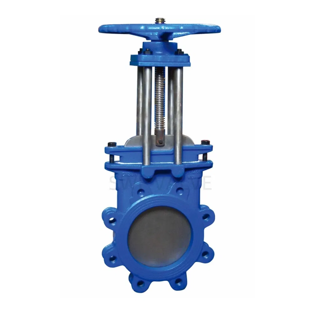Carbon Steel Manual Lug-Type Knife Gate Valve
