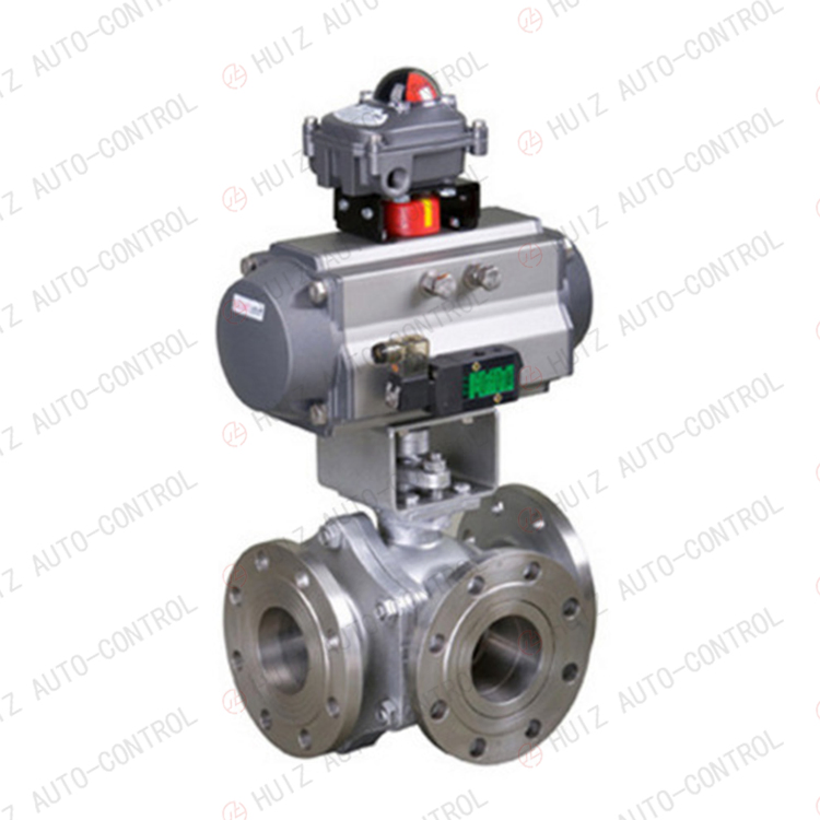 Pneumatic Segment Ball Valve for Flanged End