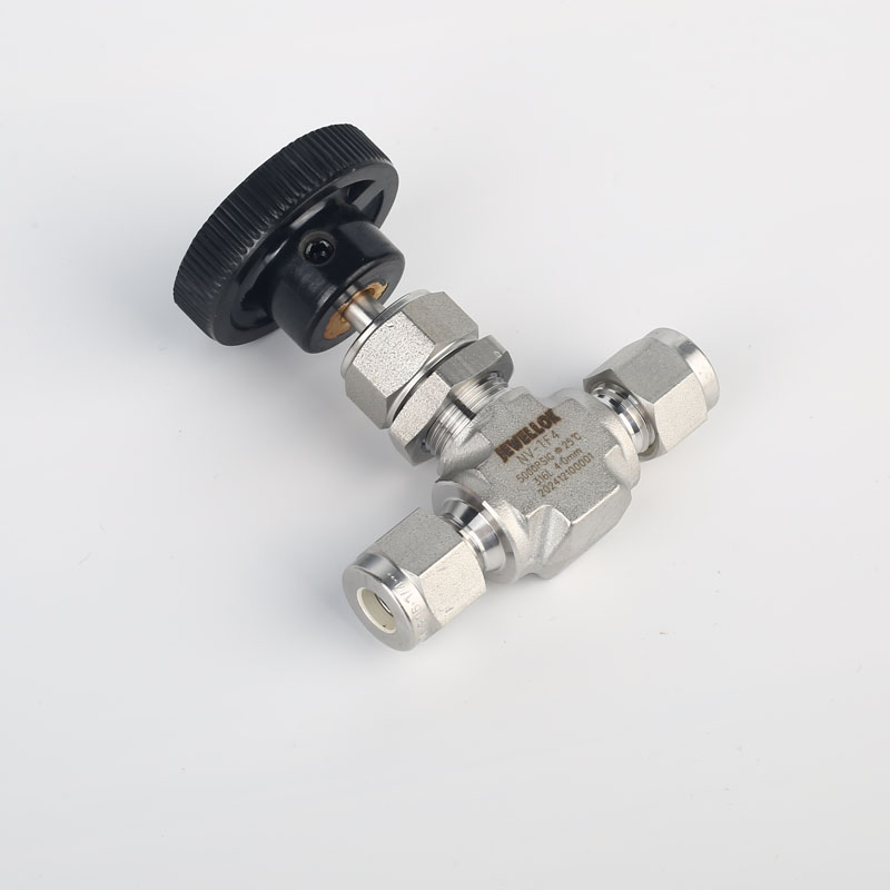 Pressure Control Panel Stainless Steel Natural Gas Flow Needle Valve Control Valve