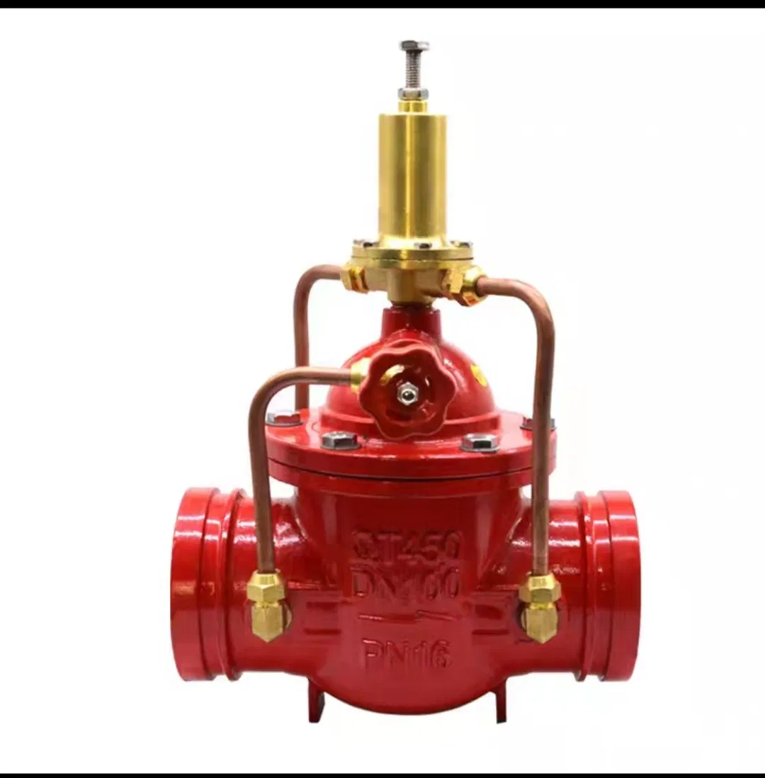 Automatic Drain Valve with Safety Pressure Relief for Firefighting