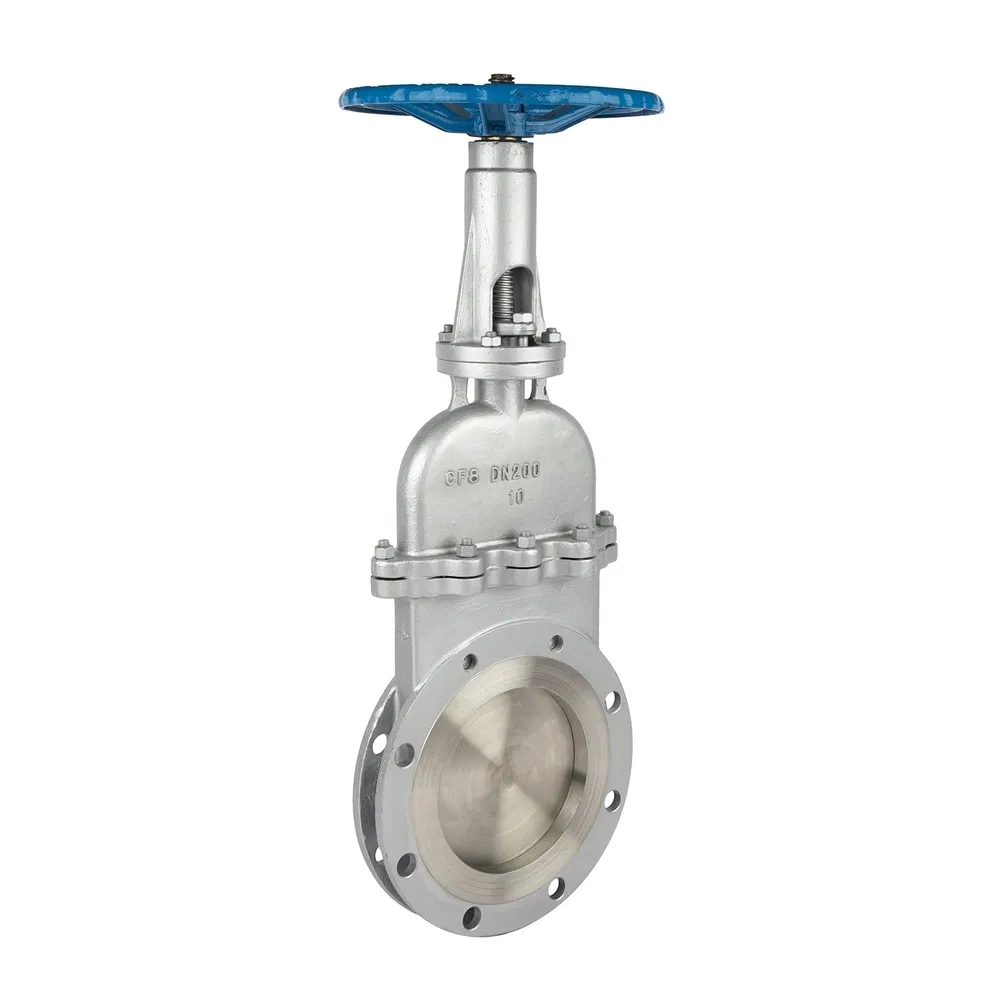 Dmz Model Slurry Sealing Unidirectional Knife Gate Valve for Medium Temperature Conditions