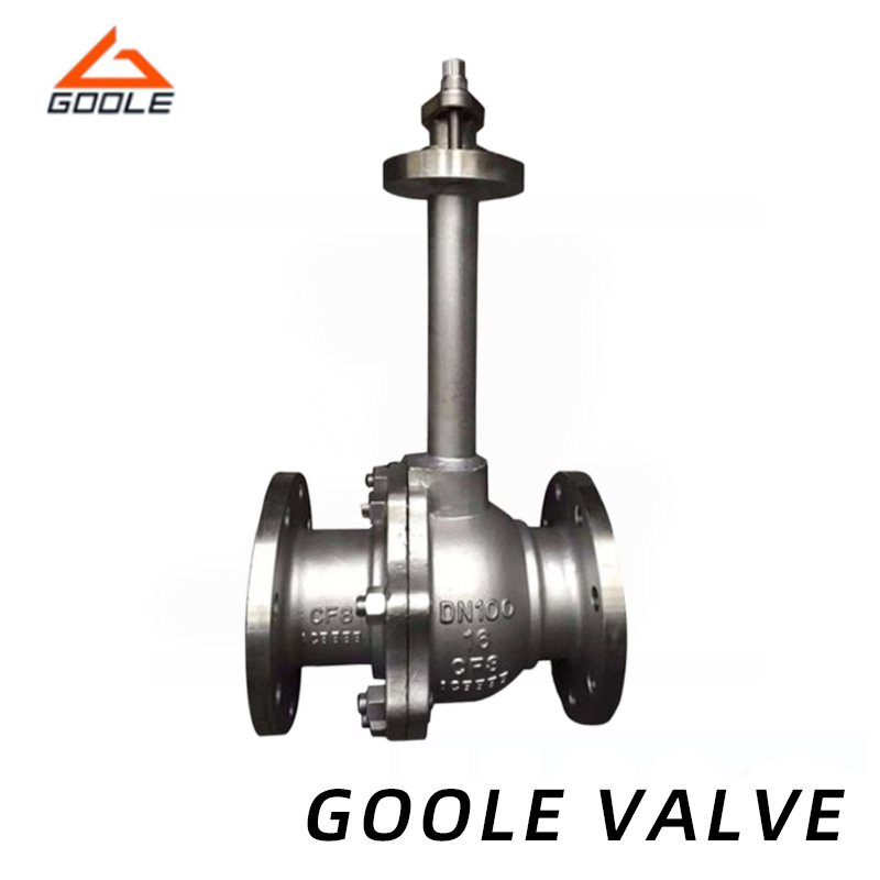 Cast Steel Flanged Extended Stem Cryogenic Ball Valve (GADQ41F)