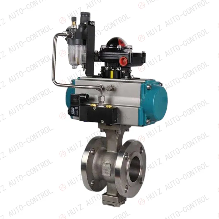 Pneumatic Segment Ball Valve