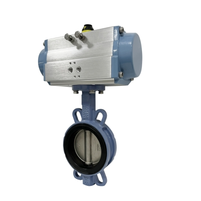 Industrial Pneumatic Valve Butterfly Valve with Solenoid Valve &amp; Filter Regulator