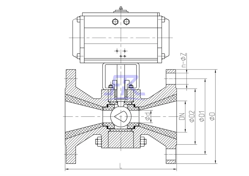 Ceramic Valve Structure