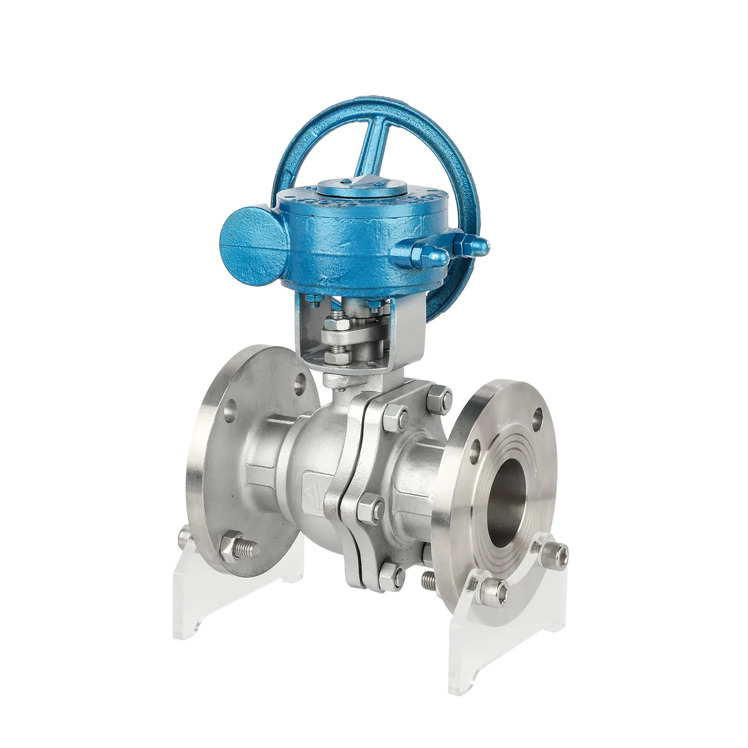 Stainless Steel Sanitary Hygienic Pneumatic Actuator Ball Butterfly Valve