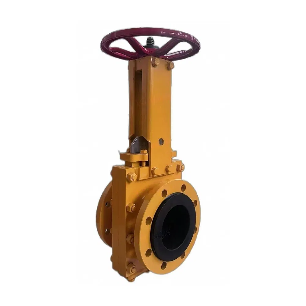 Bidirectional Tight Shutoff Sealed Slurry Knife Gate Valve for Abrasive Media