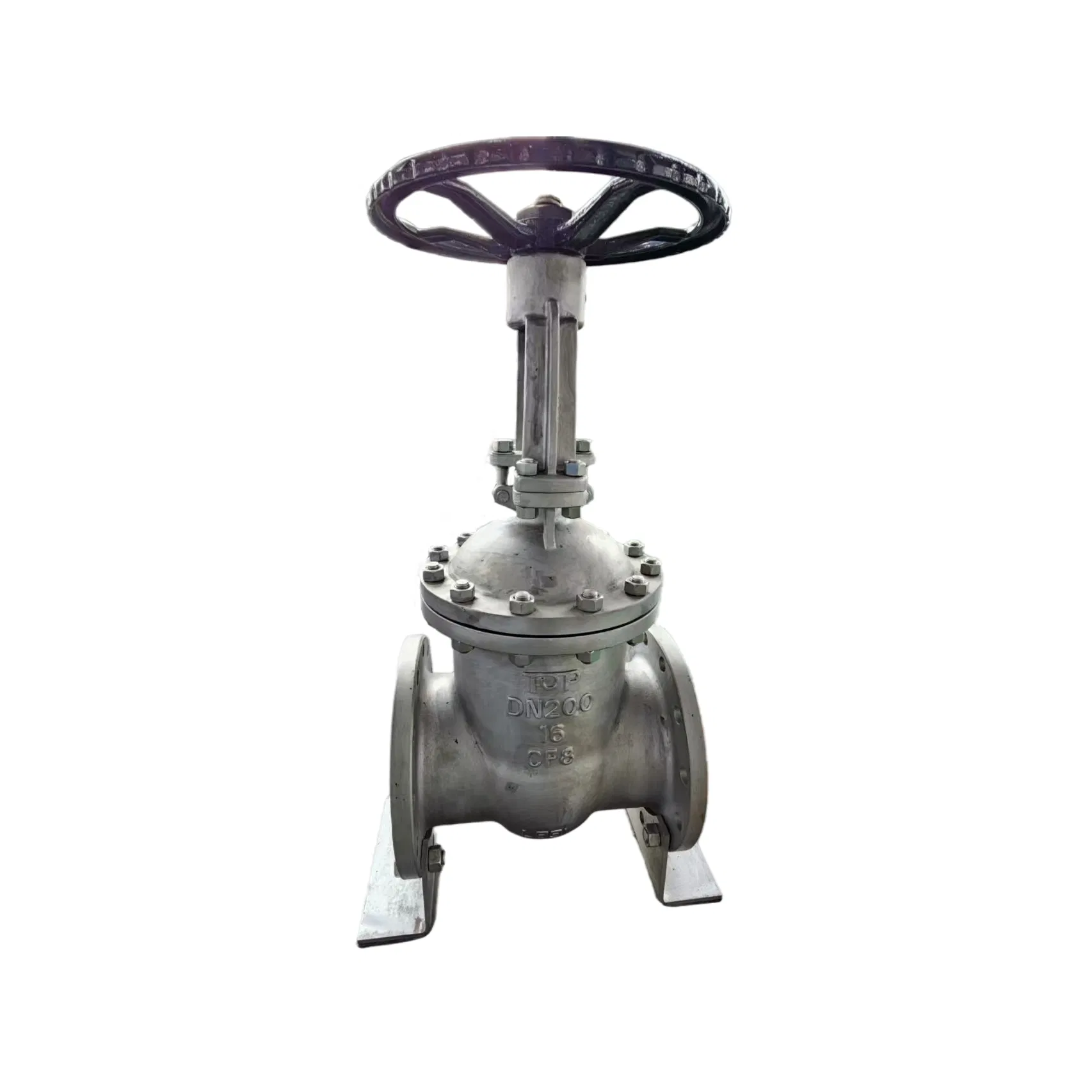 High Performance Cryogenic Valve Industrial Grade Gate Valve Stainless Steel Manual Flanged Design for LNG