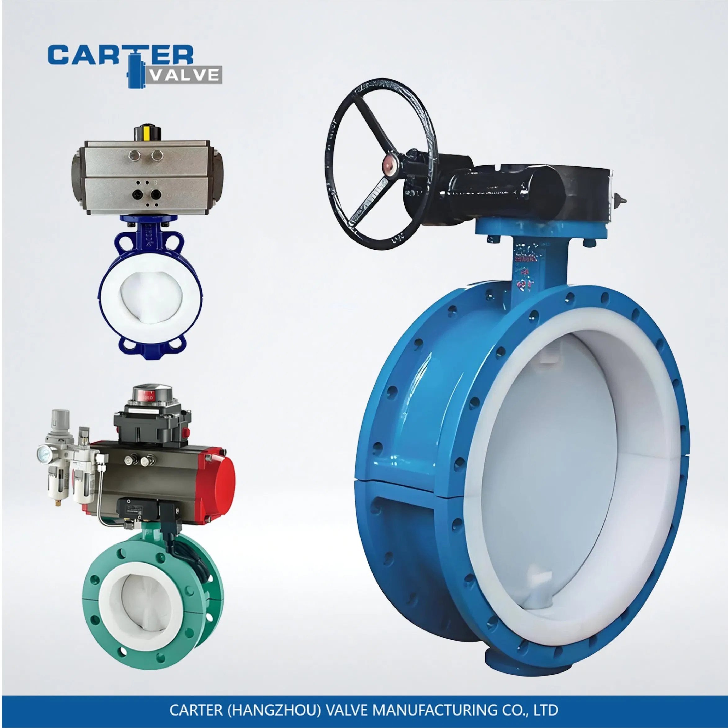 PCTFE (F3) Lined Ball Valve, 304L Stainless Steel CF3, RF Flanged, Manual, Low Temperature Resistant to -195℃, Corrosion Resistant for Cryogenic Medium, ANSI