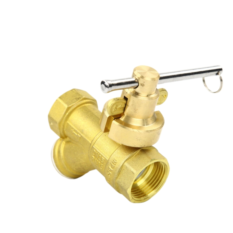 Premium Quality China Brass Cryogenic Globe Filtter Ball Valve with Brass Handle for Gas, Water, Valvula1/2" to 2"