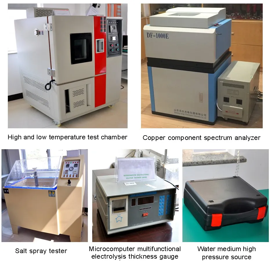 Quality Testing Equipments