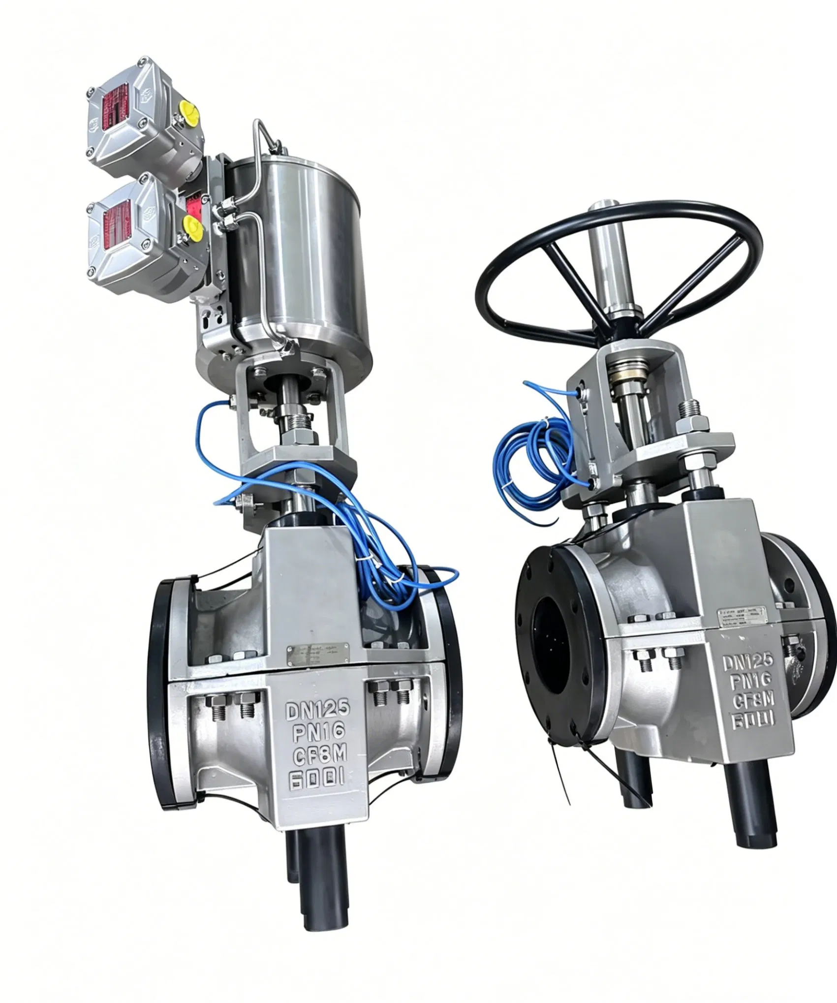 Pneumatic Pinch Valve for Slurry &amp; Abrasive Media Rubber Sleeve Type