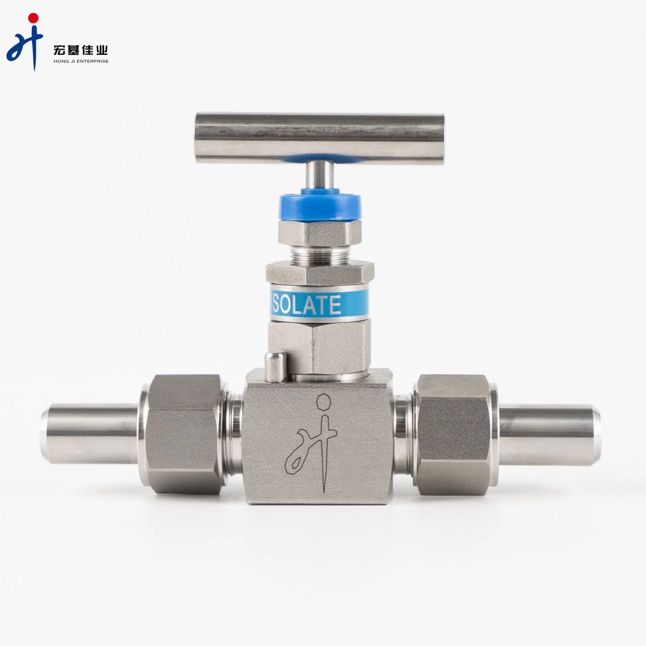 Hongji 304 316 High-Pressure External Thread Male Stainless Steel Needle Valve