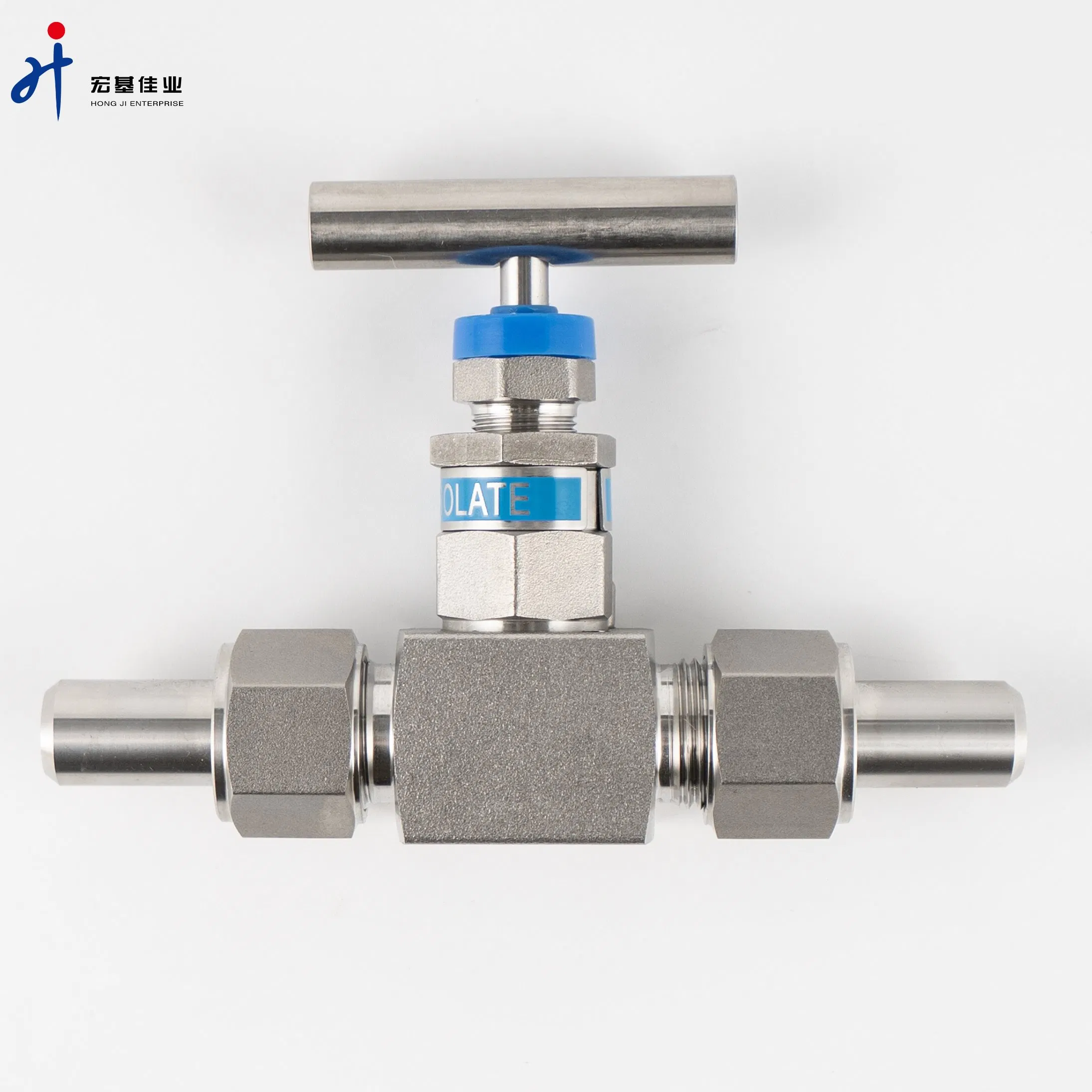 Hongji 304 316 High-Pressure External Thread Male Stainless Steel Needle Valve