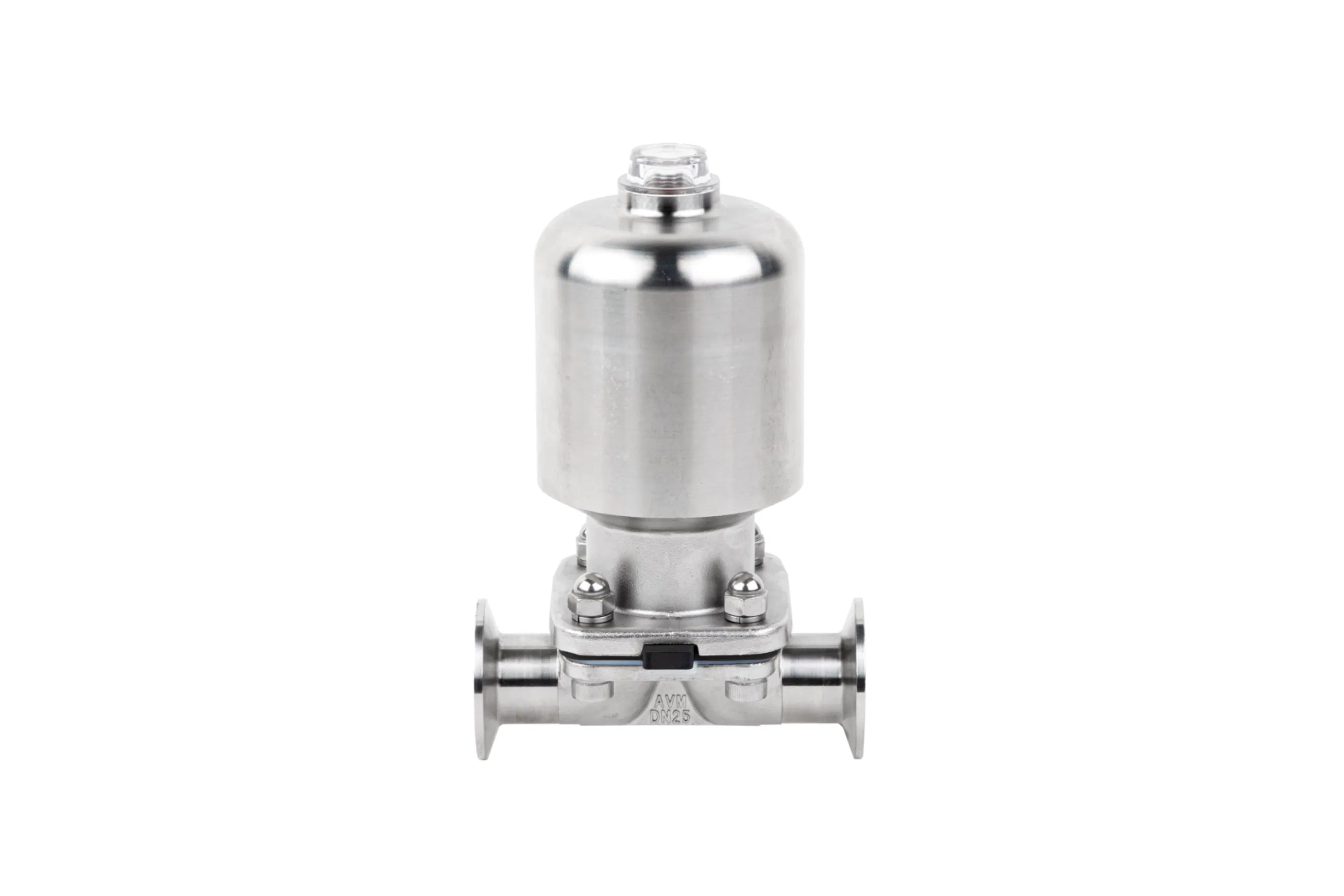 Stainless Steel Pneumatic Food Grade Sanitary Diaphragm Valve