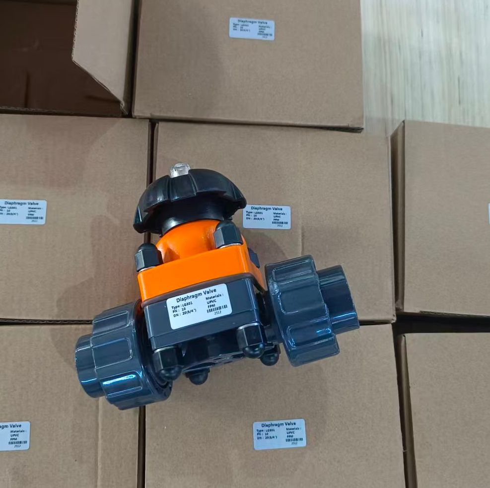 Durable Metering Pump Featuring UPVC Diaphragm Valve