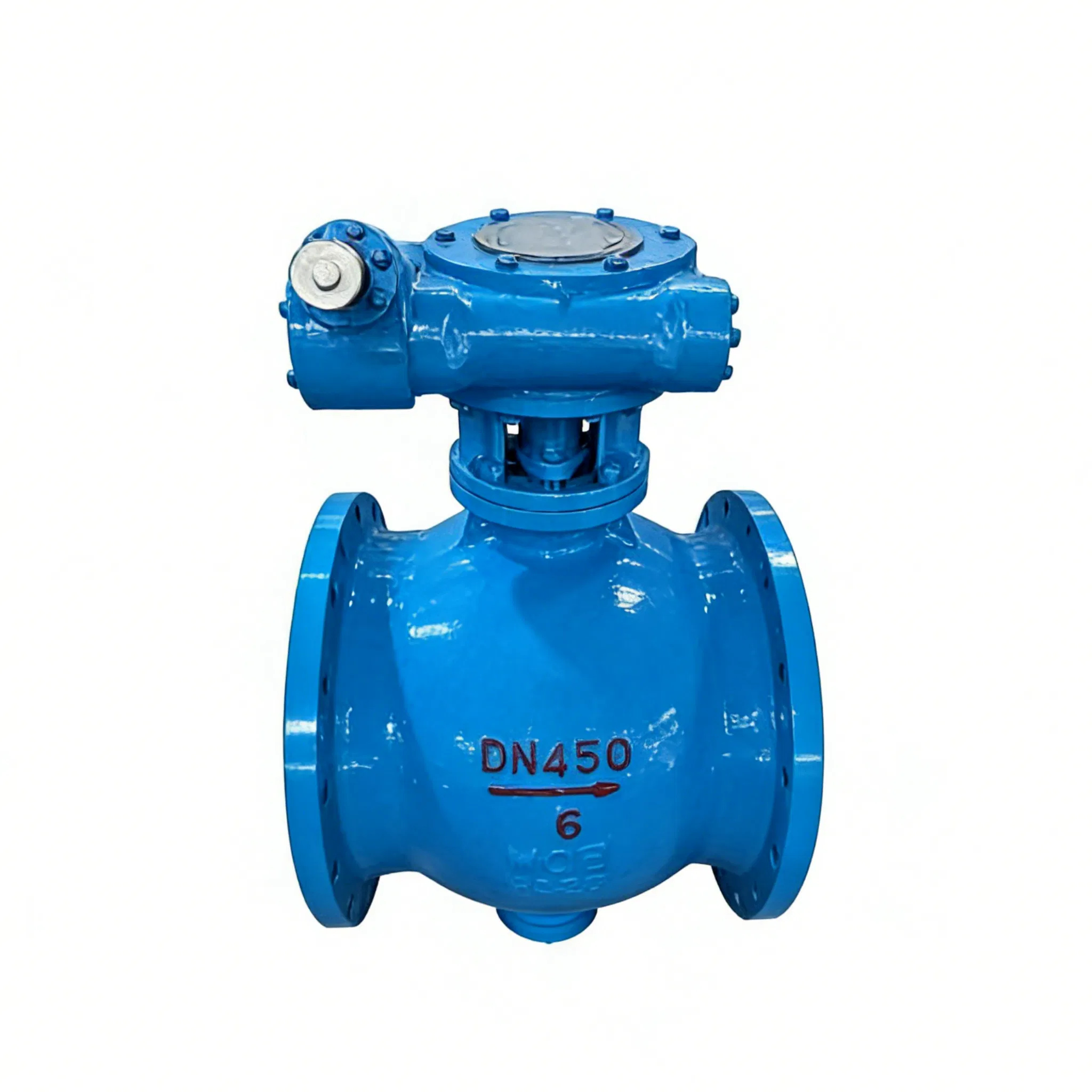 Cast Steel Double Eccentric Segment Ball Valve for Oil Pipeline, Metal Seated Anti-Wear, China Manufacturer