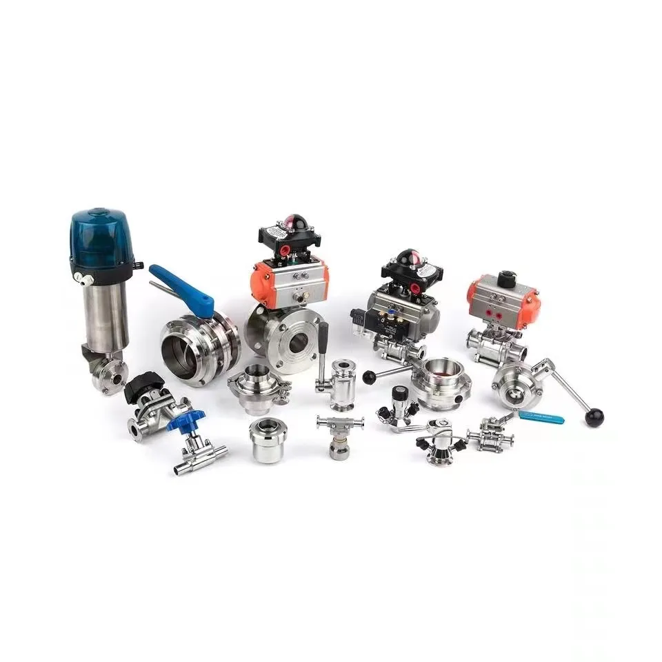 Sanitary Butterfly Valve Diagram