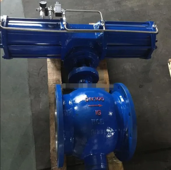 DN200 Double Acting Pneumatic Segment Ball Valve