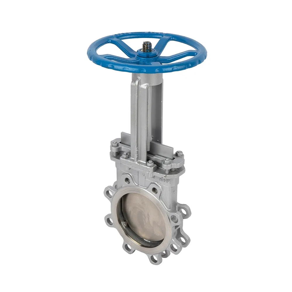 Pneumatic-Operated Pz43 Advanced Type Unidirectional Sealing Knife Gate Valve for Sugar Processing