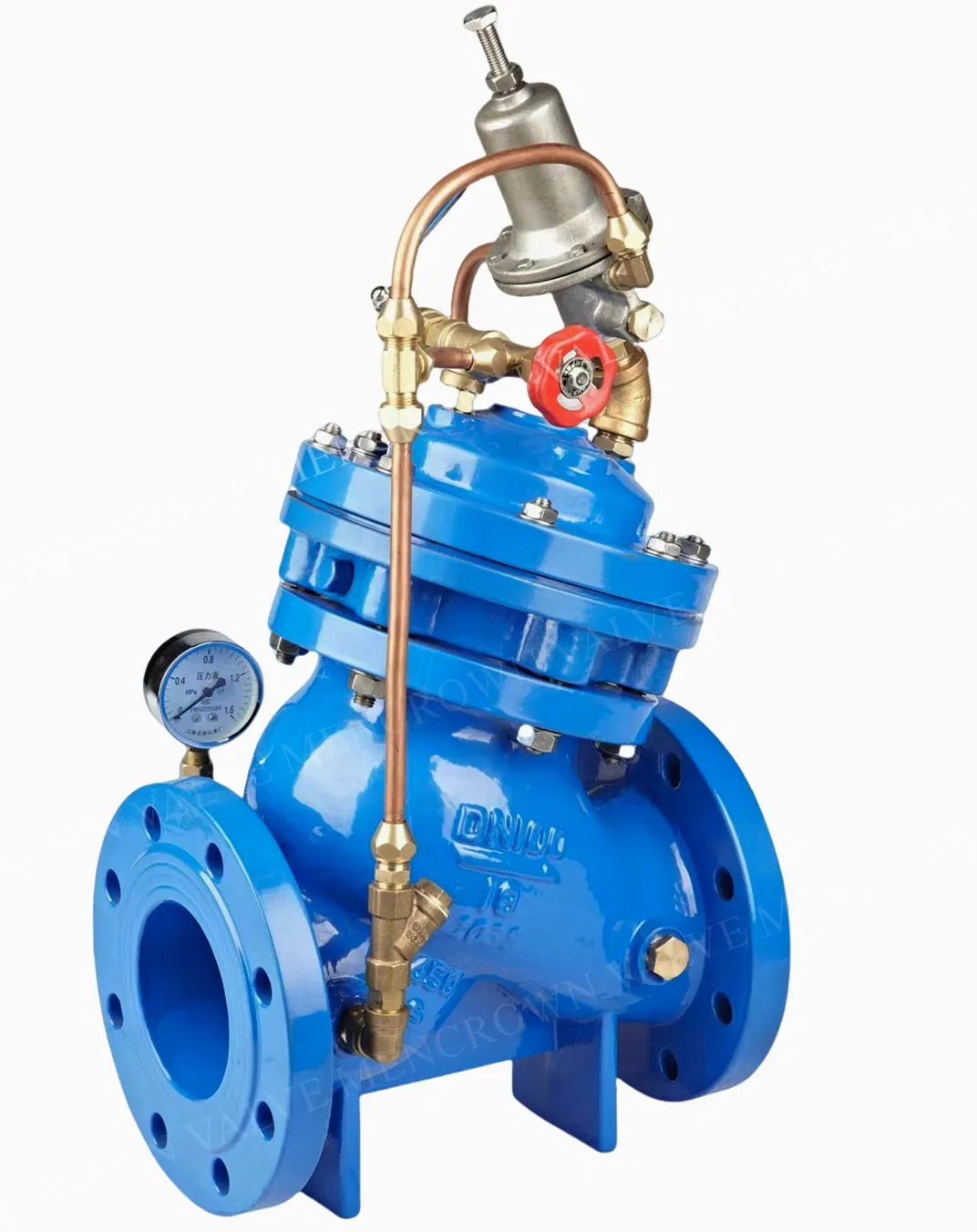 Angle Pattern Diaphragm Emergency Open Pressure Holding Relief Valve (GL500XA)
