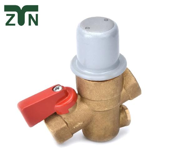 Hot Sale Brass Cryogenic HVAC Pressure Reducing Ball Water Valve Cooling Equipment