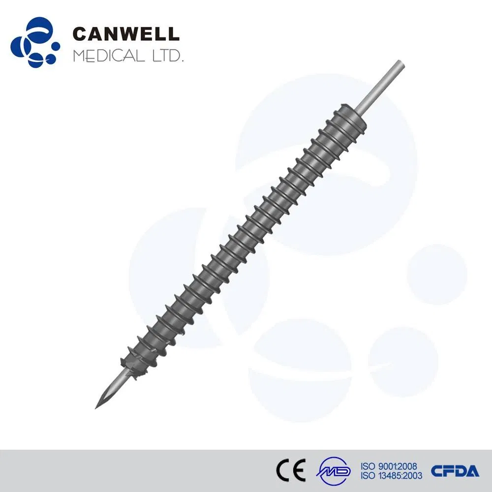 Headless Cannulated Compression Mini Bone Screws, Titanium Orthopedic Locking Screw Implant Medical