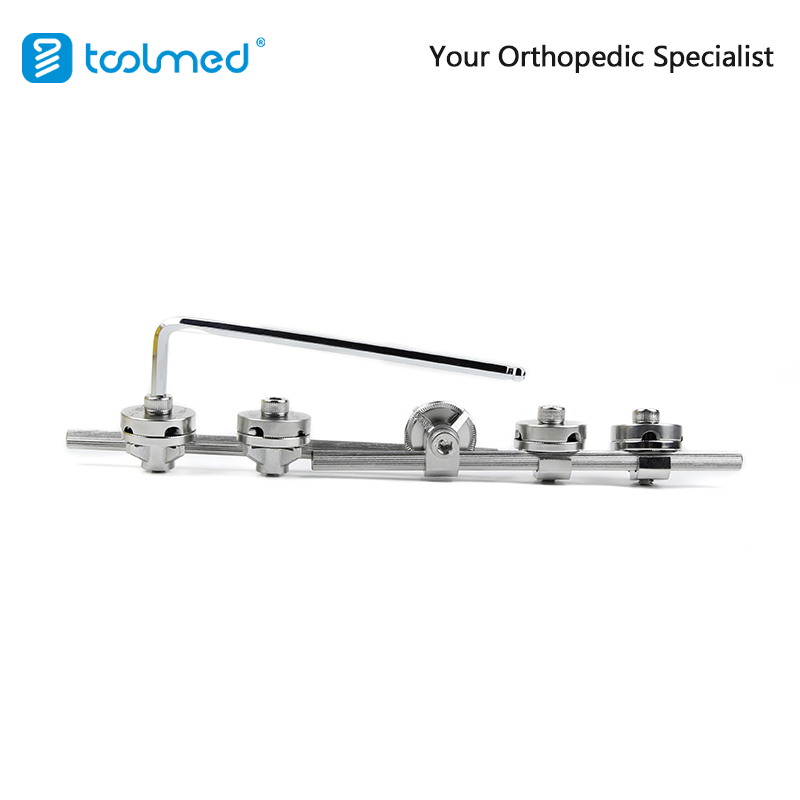 Orthopedic Wrist External Fixator Adjustable for Fracture Fixation and Trauma Surgery