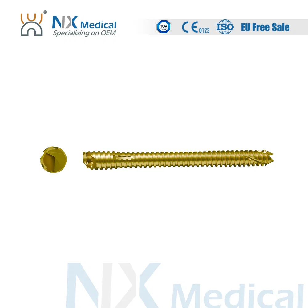 Nx Medical Titanium Cannulated Beleved Bunionectomy Screw Minimum Invasive for Trauma Fixation
