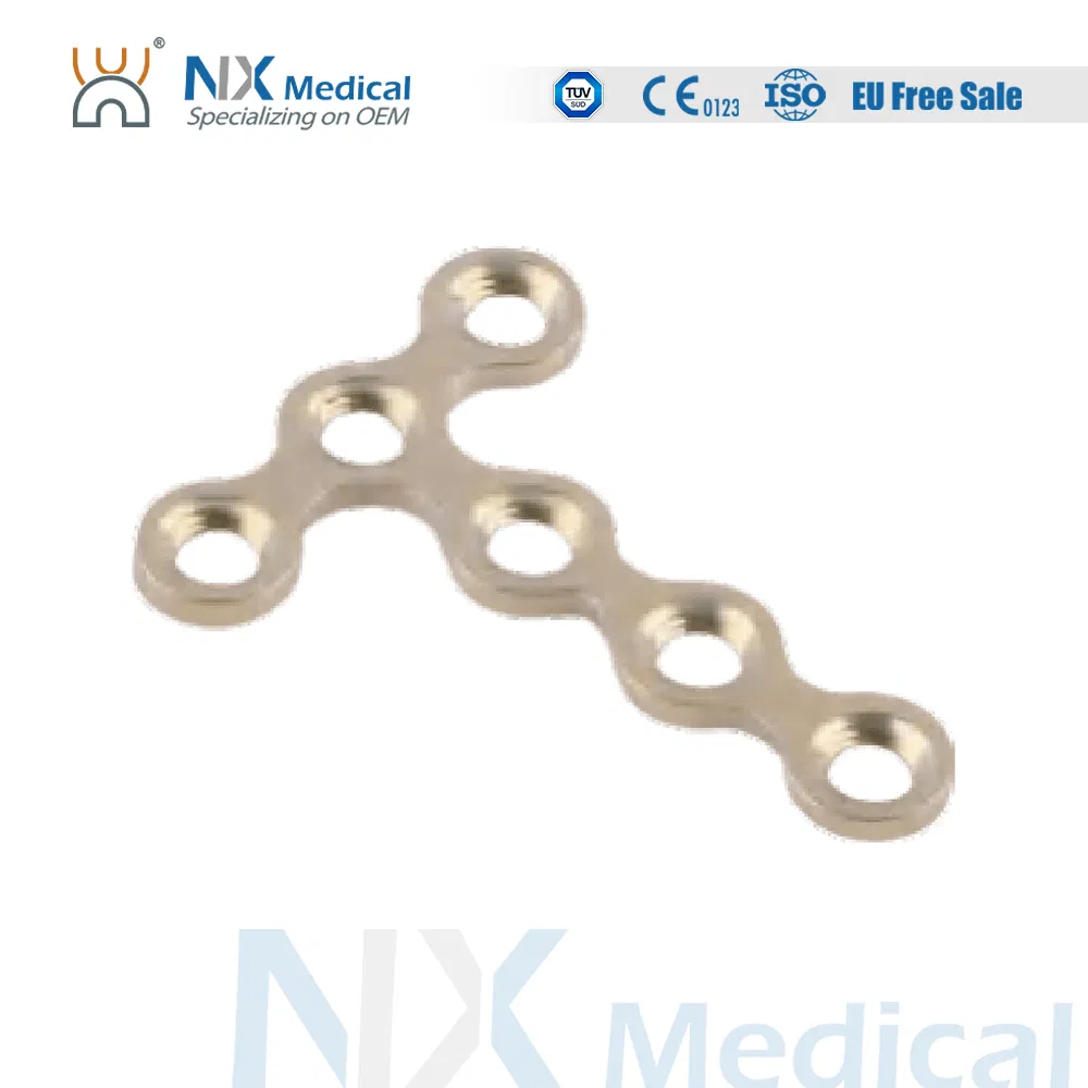 Nx Medical Maxillofacial Locking Compression Plate System for Trauma Implants Fixation