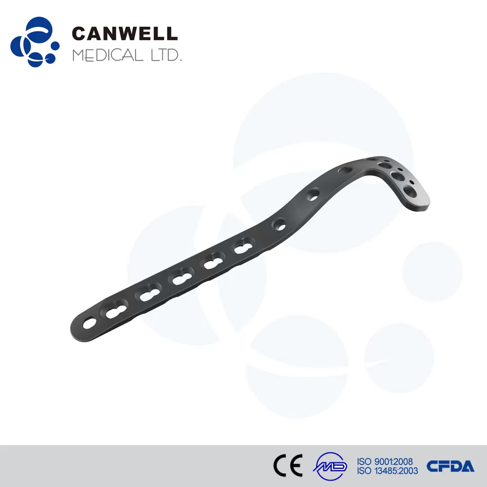 Distal Proximal Medial Tibia Plate of Titanium Medical Fracture LCP Tibial Locking Plates