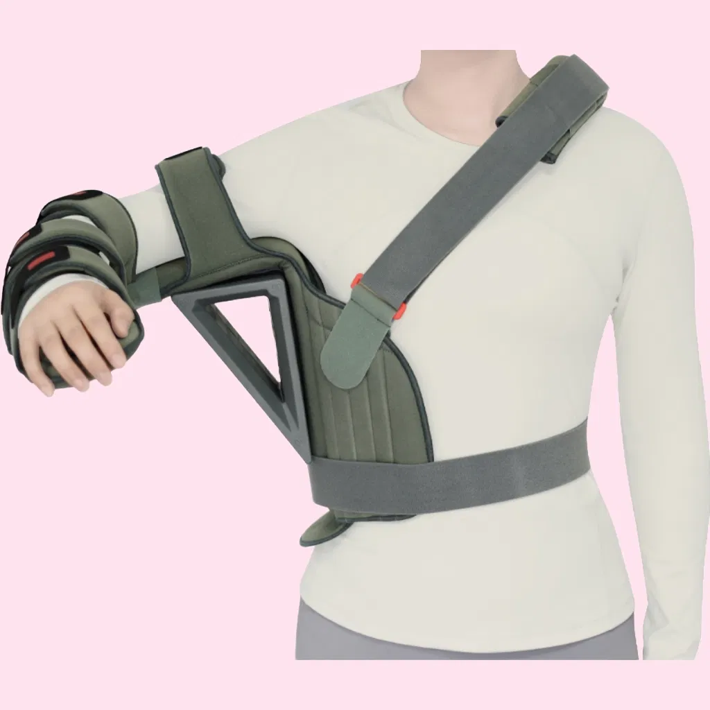 Universal Shoulder Abduction Bracket for Injury Recovery and Support