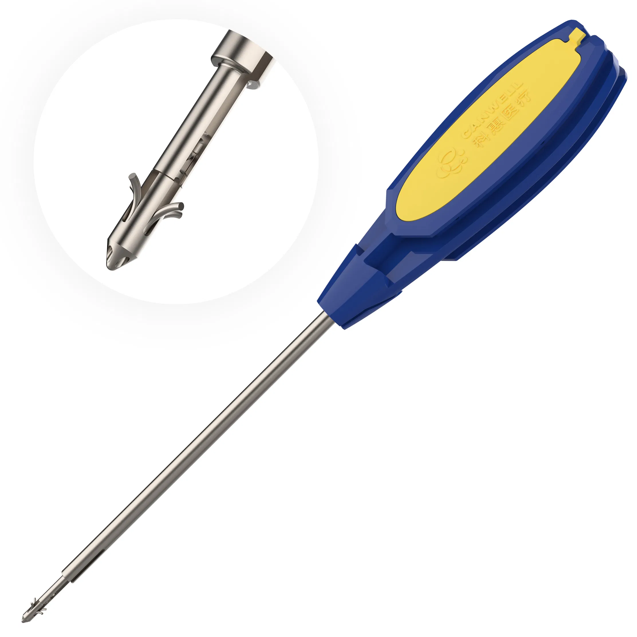 Sports Medicine Suture Anchor Arthroscopy Mini Suture Anchor with Needle Titanium Suture Anchor