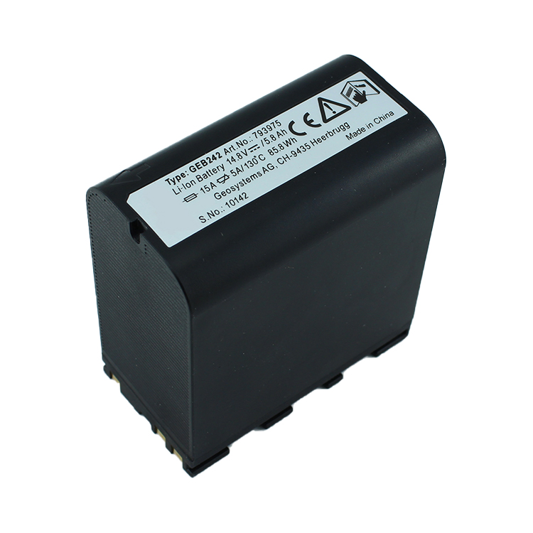 Geb242 Replacement Battery for Total Station Ts30 and TM30 Battery