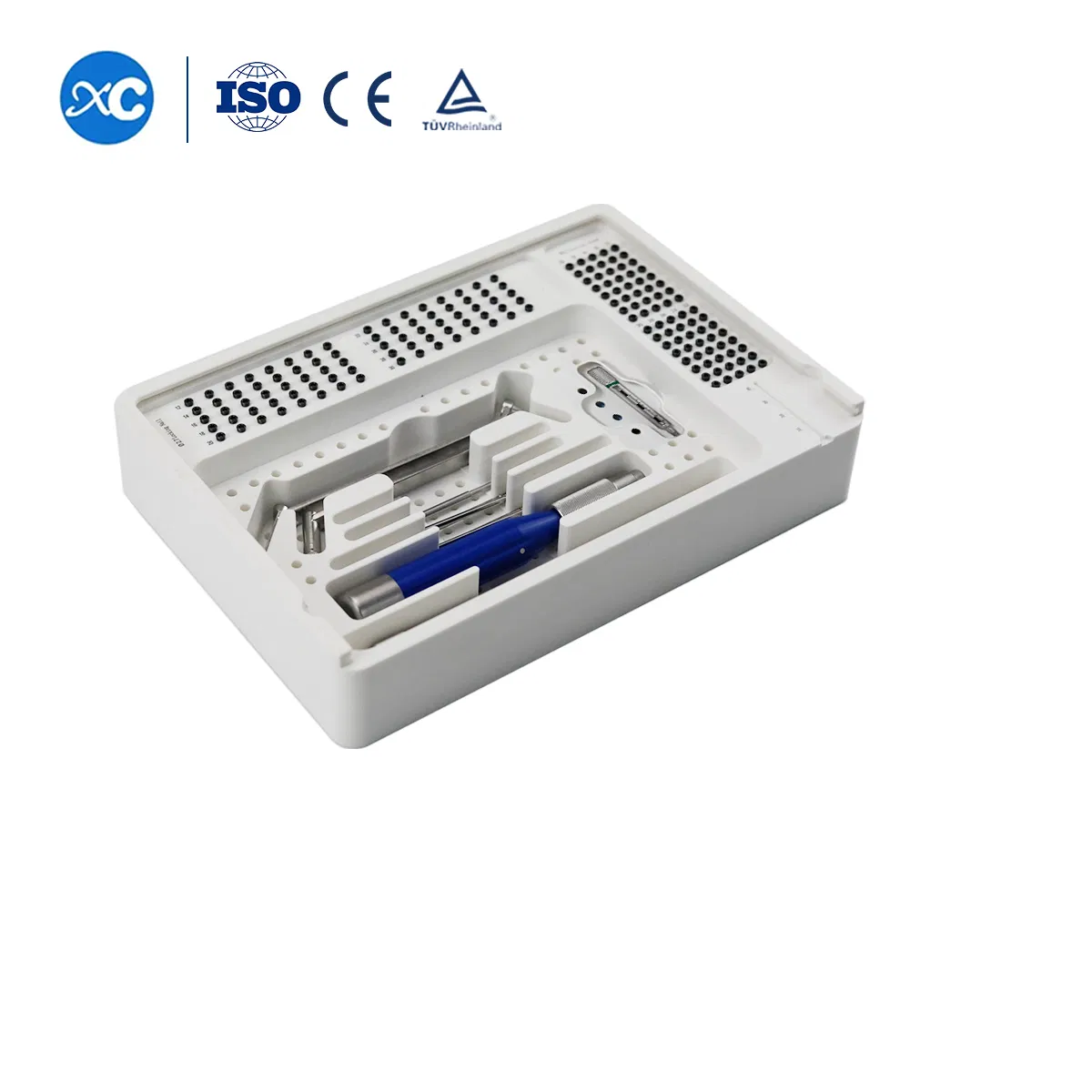 Orthopedic Titanium Implants Distal Radius Locking Plate Instruments Set