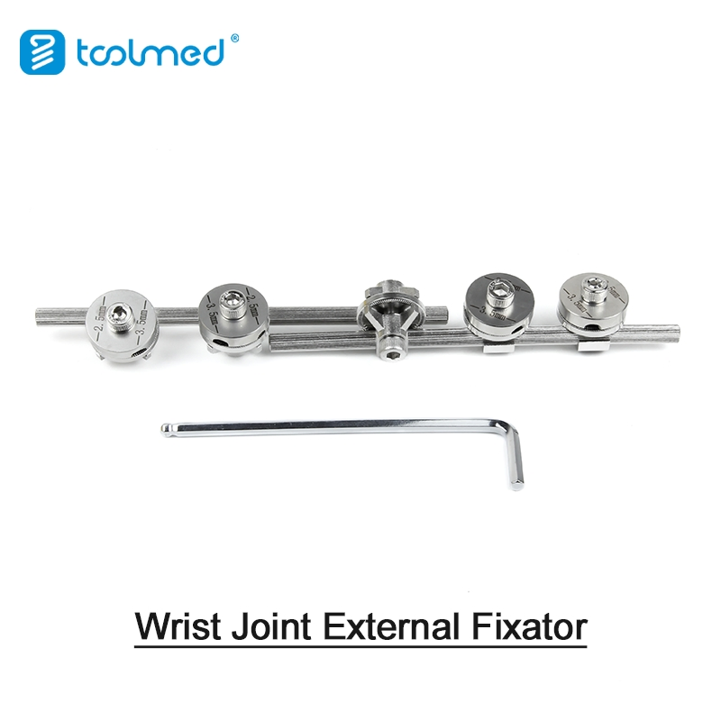 Orthopedic Wrist External Fixator Adjustable for Fracture Fixation and Trauma Surgery