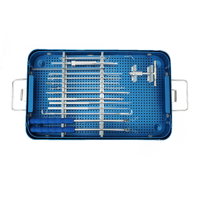 Veterinary Spine Pedicle Screws and Rods Orthopedic Implants Surgical Instruments Set