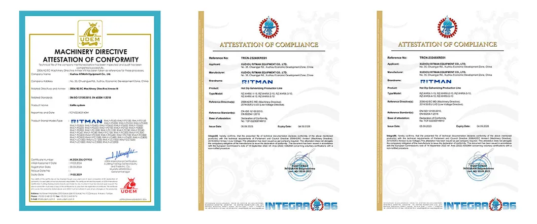 Certification