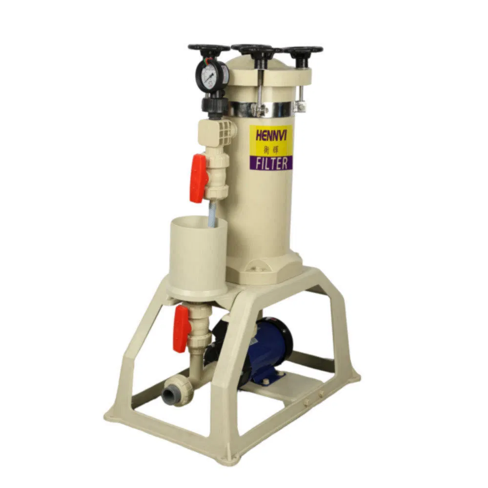 Wholesale Customized Corrosion Resistant Chemical Filter System for Plating Wastewater Recycling