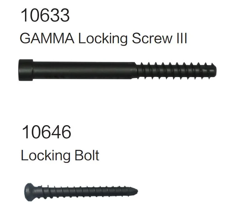 Surgical Instrument Titanium Gamma Femoral Intramedullary Nails